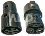 Elektromobilio įkrovimo kabelio adapteris Duosida Tesla - Type 1