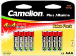 Camelion Plus Alkaline AAA (LR03), 8 (4+4) value pack