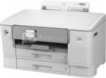 Brother Printer HL-J6010DW Colour, Inkjet, A3, Wi-Fi, White