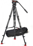 Sachtler SA-0373A Tripod System with FSB 4 Fluid Head, Aluminum Legs & Mid-Level Spreader