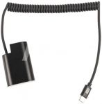 Caruba Panasonic DMW BLF19 Dummy Batterij USB Type C Veer Kabel