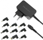 Qoltec Universal power adapter 65W, 10plugins