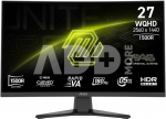 LCD Monitor|MSI|MAG 275CQF E18|27"|Gaming/Curved|Matte|Panel VA|2560x1440|16:9|180Hz|0.5 ms|Colour Black|MAG275CQFE18