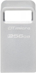 Kingston USB 3.2 Flash Drive DataTraveler micro 256 GB, USB 3.2, Silver