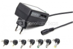Gembird Universal Power Supply 24W 3-12V
