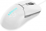Lenovo RGB Gaming Mouse Legion M300s Glacier White, Wired via USB 2.0