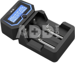 Baterijų įkroviklis XTAR X2 18650 AA AAA elementam ni-MH li-ion