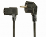 CABLE POWER ANGLED VDE 1.5M/PC-186A-VDE1B-1.5M GEMBIRD
