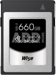 Wise 660GB CFexpress 4.0 Type B PRO Mk II Memory Card 3600 MB/s