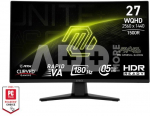 LCD Monitor|MSI|MAG 274CQF|27"|Gaming/Curved|Matte|Panel VA|2560x1440|16:9|180Hz|0.5 ms|Colour Black|MAG274CQF