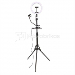 StudioKing LED Vlog Set SK-K190 with Ring Lamp and Microphone Holder