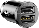 Baseus Grain Car Charger 2x USB 5V 3.1A (black)