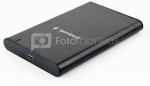 HDD CASE EXT. USB-C 2.5"/BLACK EE2-U3S-6 GEMBIRD