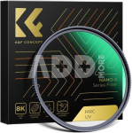 K&F Concept Nano-X MRC UV filter - 62 mm
