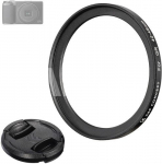 K&F Concept K&F Ricoh GR 42-49mm Adapter Ring + Lens Cap Set