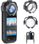 Puluz lens covers for Insta360 X5 camera (snap-on)