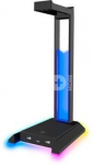 Speedlink EXCELLO NX RGB Headset Stand, USB 2.0 Hub, black