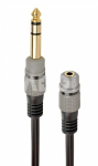 6.35 mm to 3.5 mm audio adapter 0,2m (A-63M35F-0.2M)