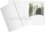 1x100 Daiber Portrait folders Profi-Line 13x18 white silk