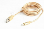 CABLE LIGHTNING TO USB2 1.8M/CCB-MUSB2B-AMLM-6-G GEMBIRD