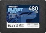 SSD|PATRIOT|Burst Elite|480GB|SATA 3.0|3D NAND|Write speed 320 MBytes/sec|Read speed 450 MBytes/sec|2,5"|TBW 200 TB|PBE480GS25SSDR