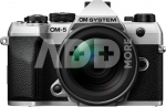 OM System OM-5 Mark II + 12-45mm PRO (silver) + FREE BATTERY