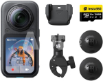 Insta360 X6 Motorcycle Bundle, midnight black