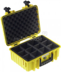 B&W International Type 4000 yellow incl. Padded Divider