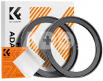K&F Concept K&F Step Up Filter Ring 72-82mm*2pcs,+Vacuum Cleaning Cloth*1
