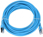 Extralink LAN Patchcord CAT.6A S/FTP 5m 10G Shielded Foiled Twisted Pair Bare Copper