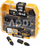 DEWALT DT70555T-QZ Extreme FLEXTORQ 25pc Set PH2 25mm in Small Bulk Storage Case