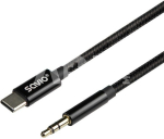 CL-188 USB-C/3.5mm 2m Black