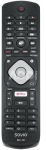 RC-10 Universal remote controller for Philips TV Black