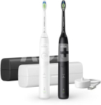 Philips HX7119/02 Sonicare Series 5500 | Electric Toothbrush, Duo pack | Rechargeable | For adults | Number of brush heads included 2 | Number of teeth brushing modes 2 | White/Black
