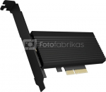 IcyBox ICY BOX IB-PCI208-HS PCI card to M.2 SSD NVM