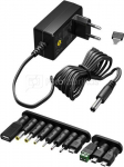 Goobay 64568 Universal Power Supply 3 V - 12 V, Max. 12 W, Black