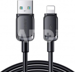 Cable S-AL012A14 2.4A USB to Lightning / 2,4A/ 1,2m (black)