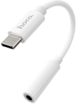Adapteris HOCO USB Type-C (M) - ausinių jungtis 3.5mm (F)