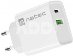 Natec USB Charger Ribera 1x USB-A USB-C