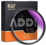 K&F Concept K&F 49MM Nano-X Soft Graduated ND8 Filter, HD, Waterproof, Anti Scratch, Blue Coated