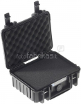 B&W International Type 500 black incl. pre-cut foam