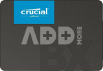 Crucial BX500 240 GB, SSD form factor 2.5", SSD interface SATA, Write speed 500 MB/s, Read speed 540 MB/s