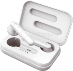 Platinet earphones Sport + charging station PM1040 Aura, white