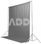 Caruba Achtergronddoek 2x3m Grijs