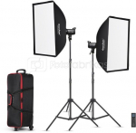 Godox SL100D LED Video Light Two Light Kit