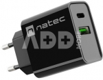 Natec USB Charger Ribera 1x USB-A USB-C