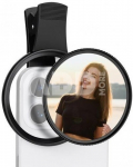 K&F Concept 67MM universal mobile phone holder, equipped with Black mist 1/8 filter, lens coating, +