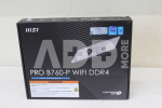 SALE OUT. MSI PRO B760-P WIFI DDR4 | MSI PRO B760-P WIFI DDR4 | Processor family Intel | Processor socket LGA1700 | DDR4 | Supported hard disk drive interfaces SATA, M.2 | Number of SATA connectors 4 | DAMAGED PACKAGING