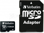 Verbatim microSDXC 128GB Class 10 incl Adapter