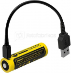 14500 NL1475R 750mAh 3.6Volt + Micro USB aansluiting